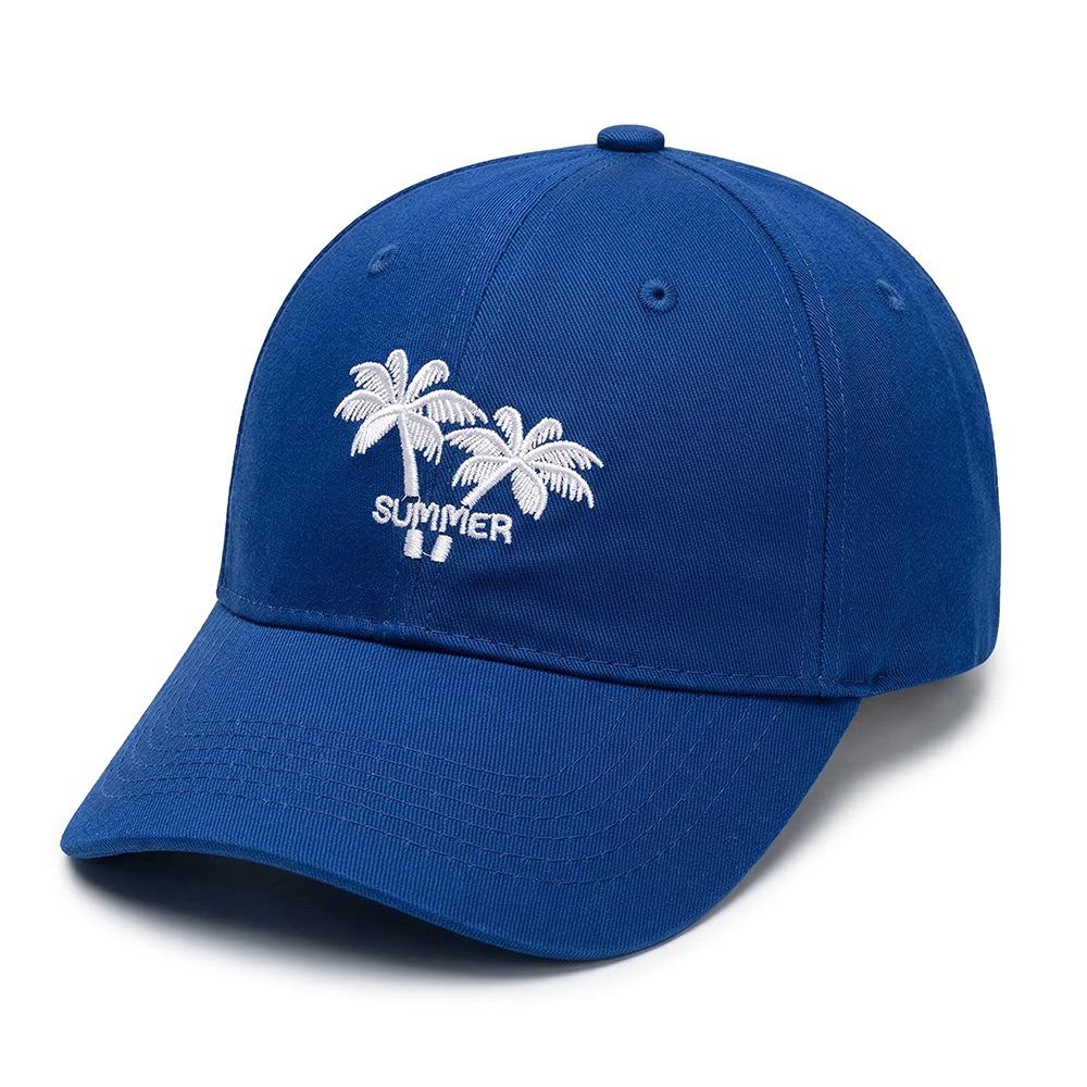Embroidered Palm Tree Baseball Cap Adjustable Back Strap Unisex Casual Outdoor Sports Hat Durable Material Lightweight Design