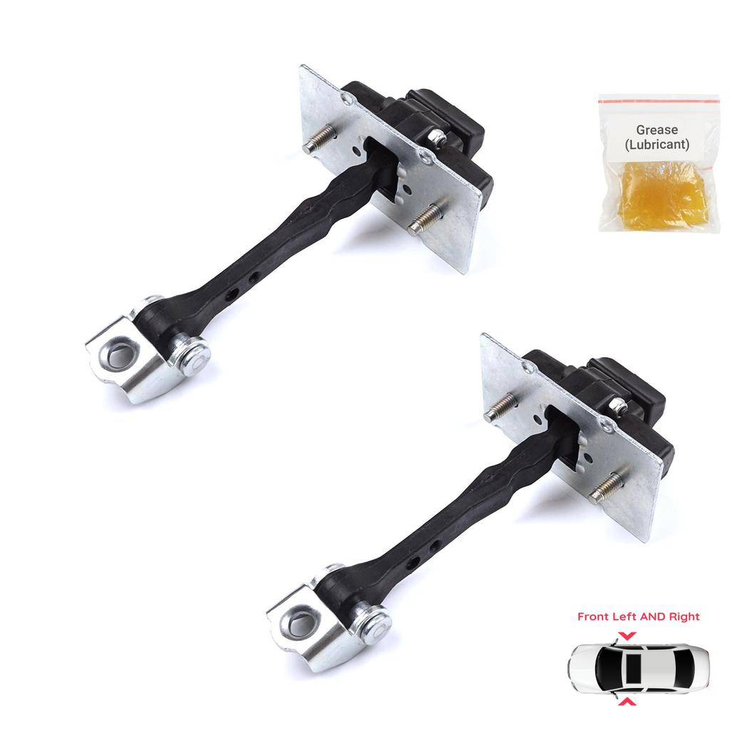 EDP951-1 2 Pieces Front Left AND Right Door Catch Hinge Brake Stop Check Strap Limiter for Peugeot 308 MK2 2013-2021 4/5 Door 9677466980