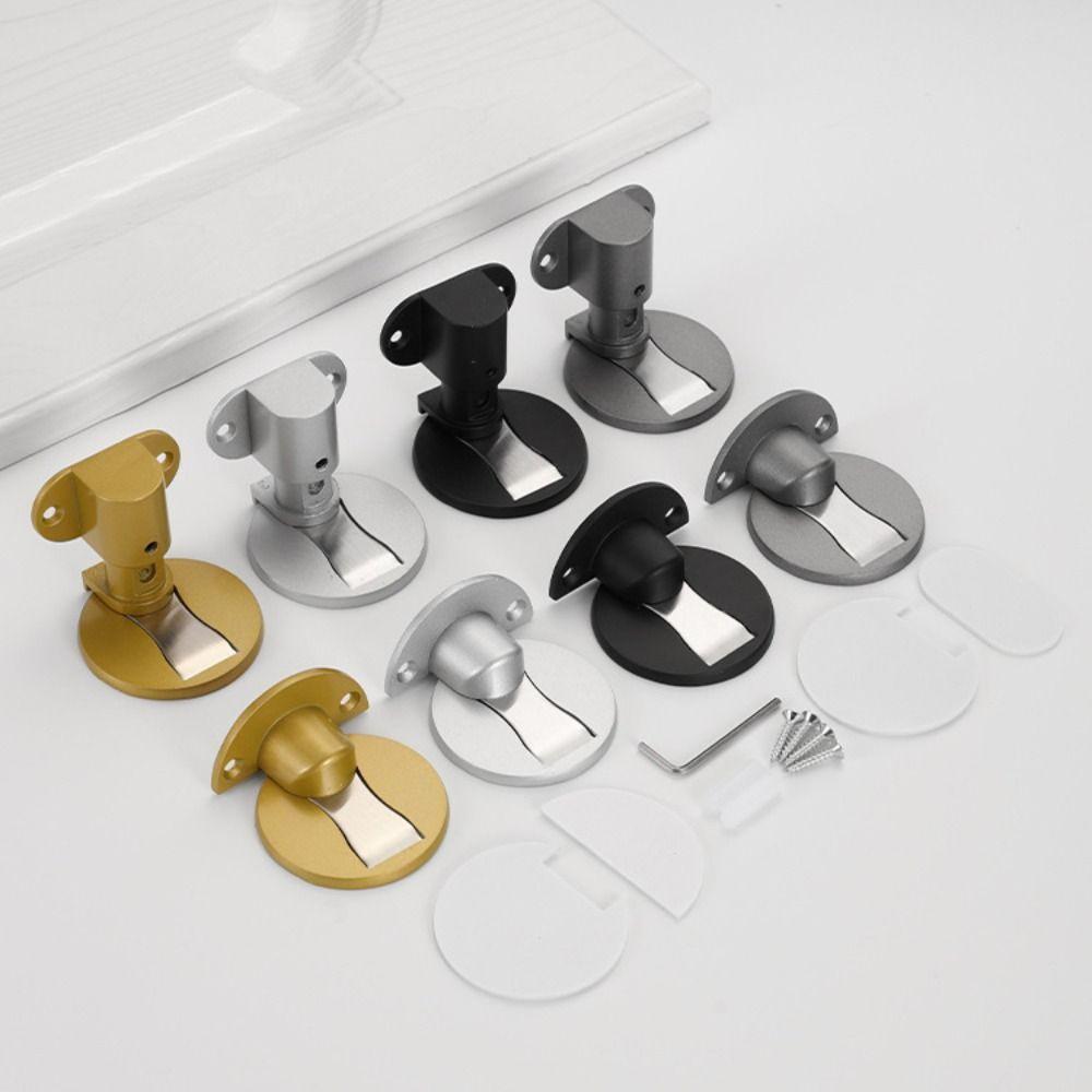 Height-Adjustable Door Stop Zinc Alloy Door Stopper New Door Top  Home