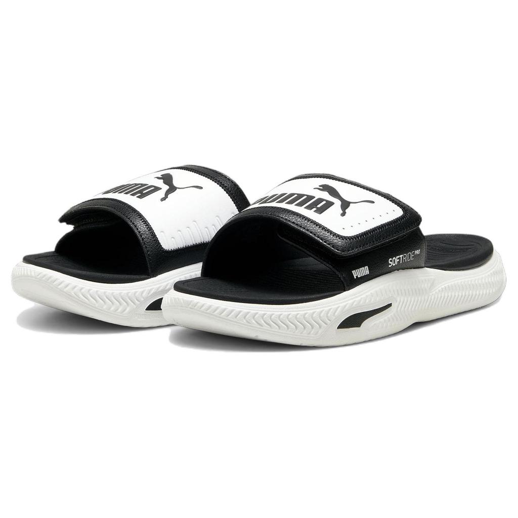 Puma Softride Pro 24 V Slide Black White Unisex Sneakers 395431-01