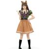 Zootopia Nick Fox Skirt Animal Dress, Game Uniform, Cosplay Anime Dress