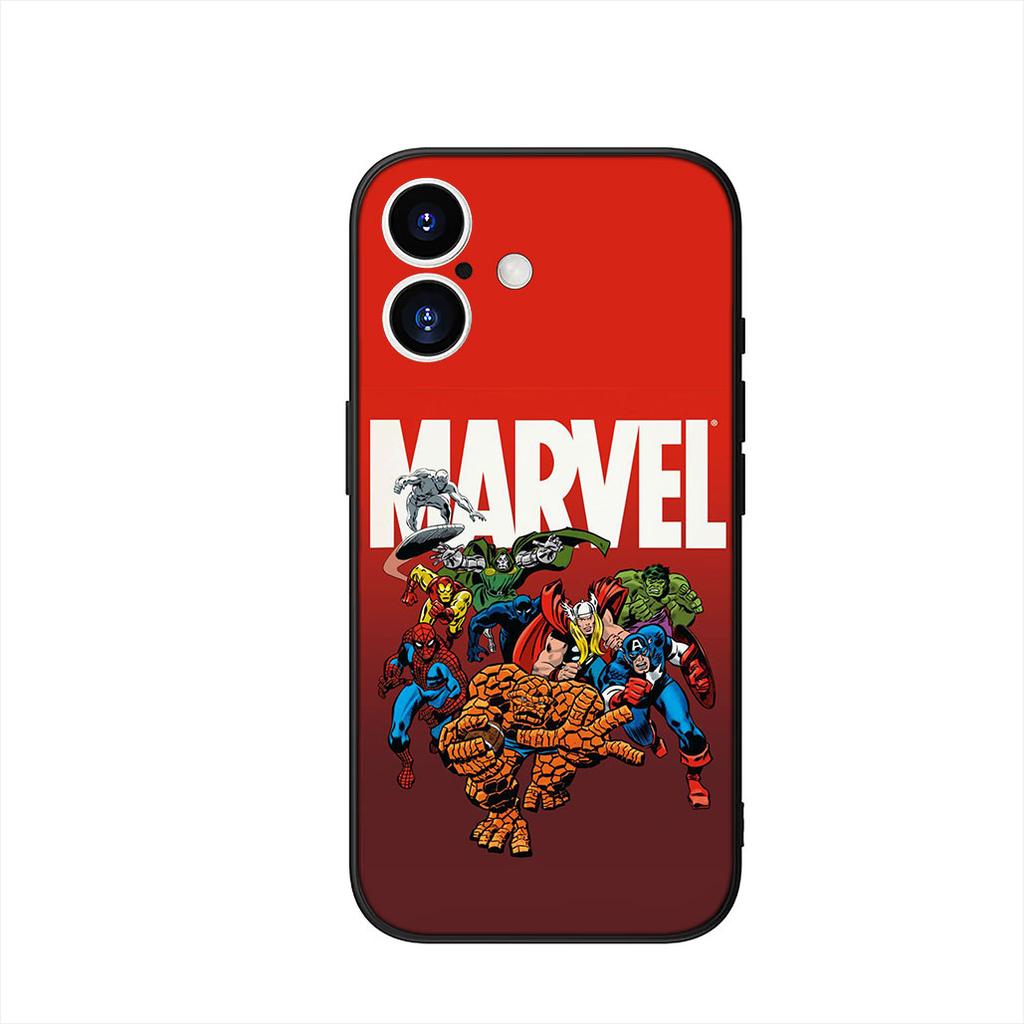 Cover per Telefono per Apple iPhone 17 16 11 Pro XS Max 16E 6 7 8 Plus SE 2022 X XR 6S Custodia Air Logo Marvel Spider Man Spiderman Casing
