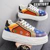 Fashion 2025 Autumn New Fashion Trend Casual Low Top Thick Soled Canvas Shoes for Men Comfortable Versatile Niche Design Chunky sneakers