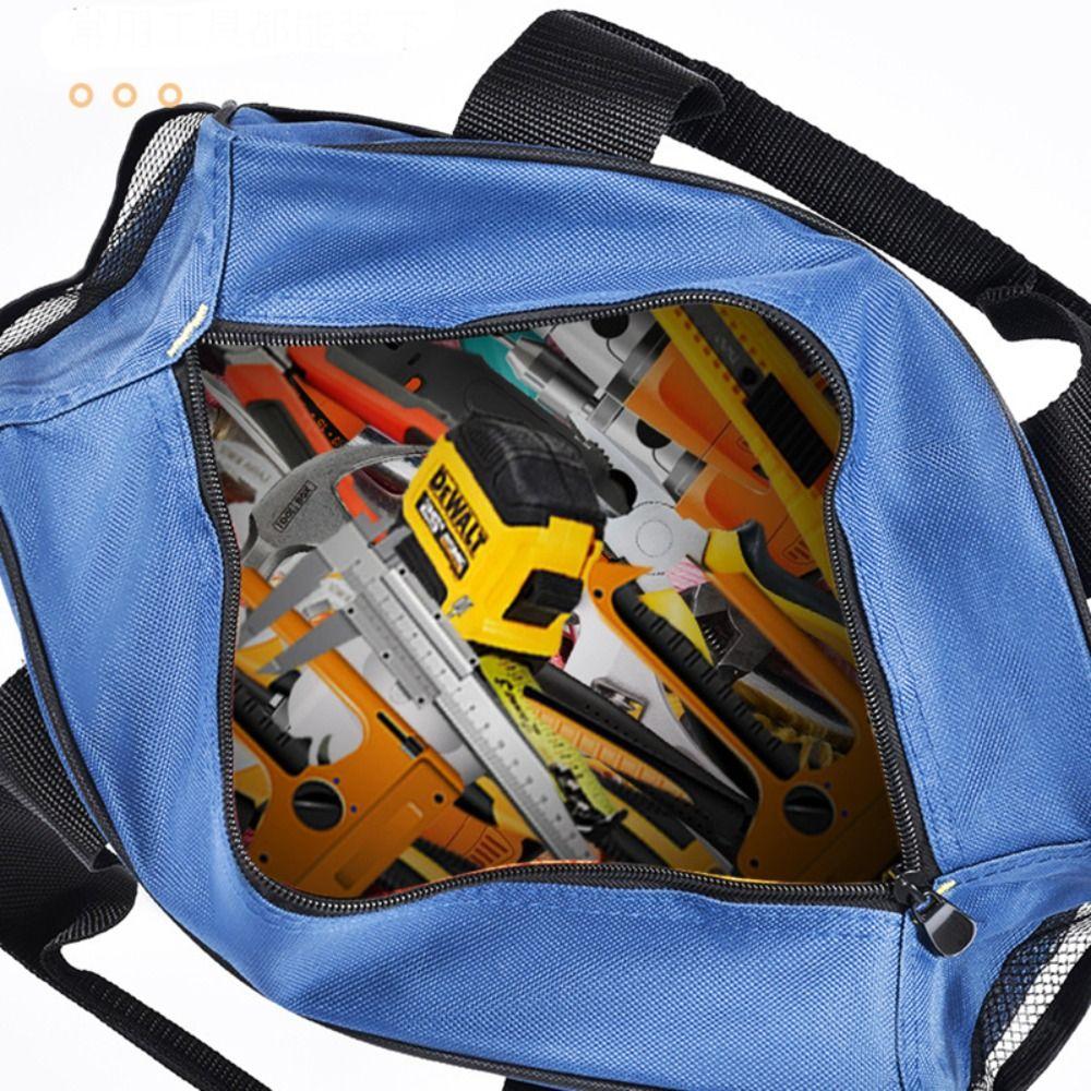 Oxford Cloth Tool Storage Bag Waterproof Large Capacity Hardware Tool Organizer Auto Repair Tool Kit Wear-resistant