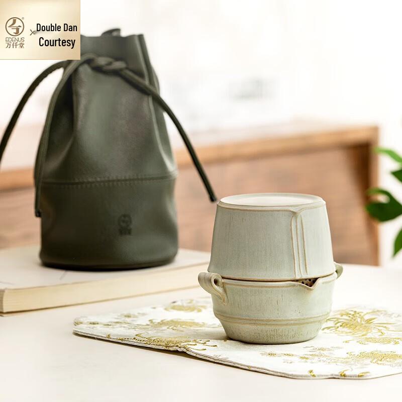 Edenus Ceramic Travel Kung Fu Tea Set