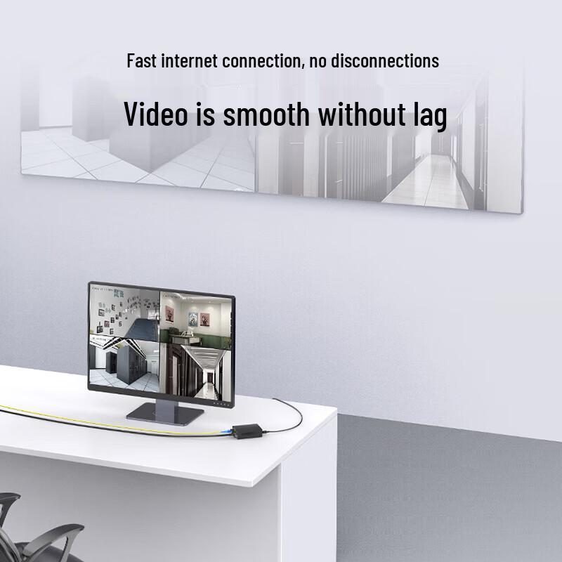 Shengwei 100Mbps Single-Mode Fiber Optic Transceiver Kit