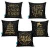 Cushion Covers for Sofa Home Set of 5 Square Printed Cushion Covers 40.64 Cm