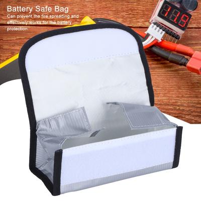 Langlebige Hochtemperatur-beständige Batterie-Tasche Feste Größe Feuerfeste Sicherheits-Tasche Robuste Leichte Aufbewahrungs-Tasche Batterie-Aufbewahrung