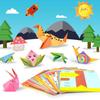 STOBOK Origami 2 Colorful Handmade Origami Inch for Animals and DIY Craft Supplies Paper, Sets, Paper, 5.51 Square, Lifestyle, Kids'