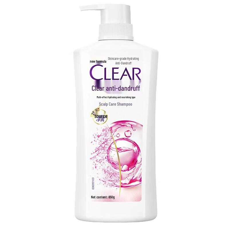 Clear Anti-Dandruff Moisturizing Shampoo 650g