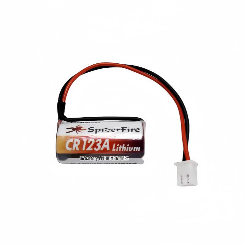 CR123A 3V 1500mAh Lithium Battery for Film Cameras, 16340 Devices, Fire Extinguisher Patrol Sticks, and Security Door Magnets
