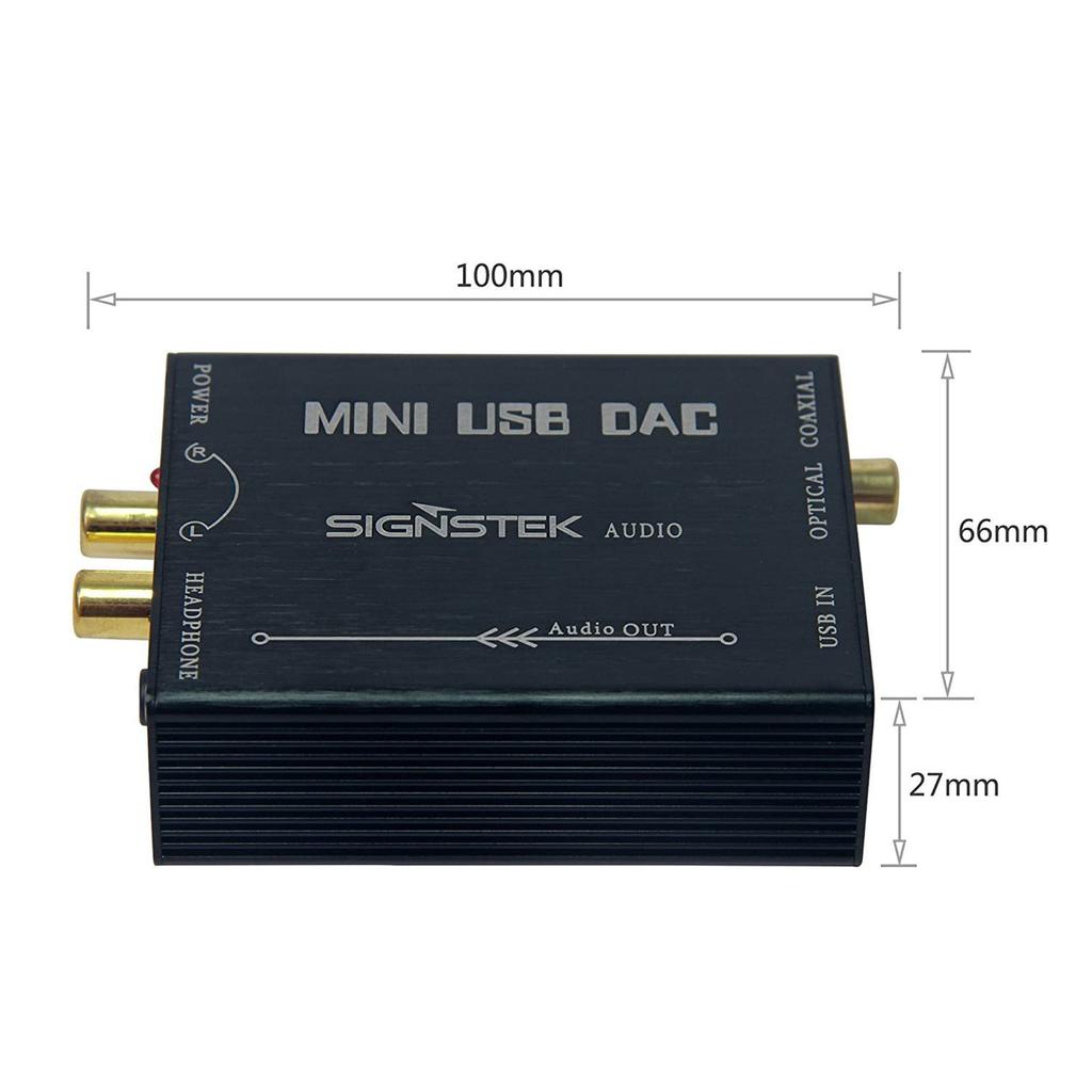 Signstek Audio Headphone with USB Cable Small USB-DAC Amplifier/Compact