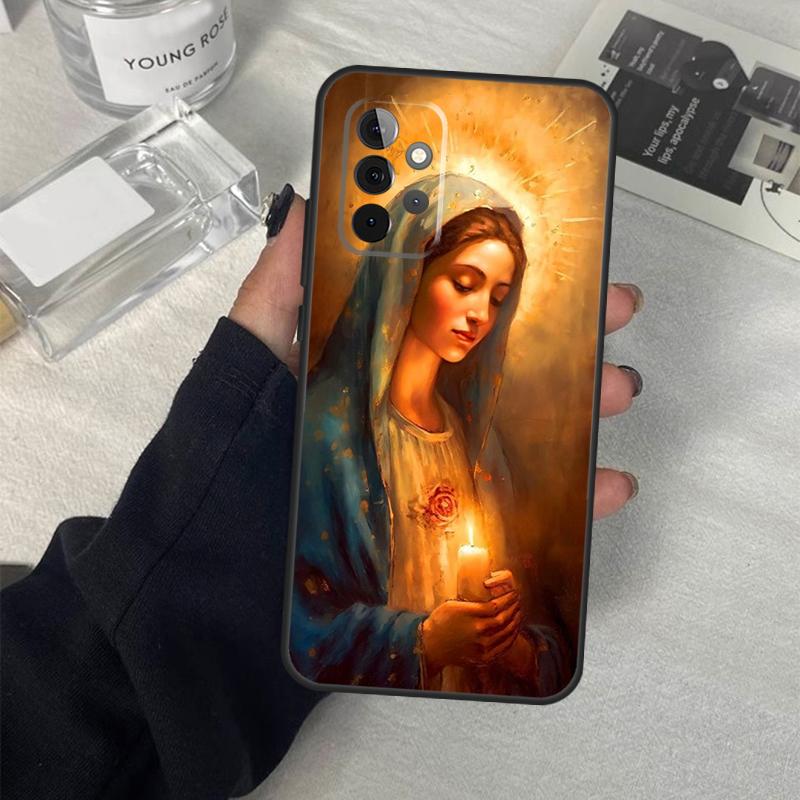 

Virgin De Guadalupe Virgen Mary Case For Samsung Galaxy A55 A35 A15 A52 A32 A12 A16 A26 A36 A56 A53 A33 A13 A14 A34 A54 A17 Samsung A56
