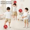 Silent Football Indoor Training Ball Soft Elastic Soccer Long-lasting Quiet Sports Gear for Children