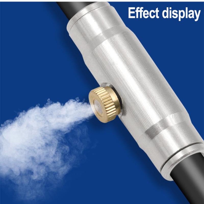 10Pcs Low Pressure Atomizing Misting Nozzle Spray Injector Atomization Spraying System Nozzle