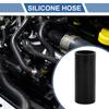 X AUTOHAUX Black Silicone 54mm 150mm 4mm Silicone Hose Intercooler