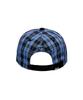 AMES-WORLDWIDE A Check Ball Cap Blue