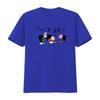 T-shirt Trio Cartoon Divertente The Ricky Gervais Show per Pubblico Americano vintage Lavata streetwear Moda Unisex Casual
