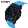 Sanda Men's Waterproof Sport Quartz Watch - Multifunctional & Hot-Selling