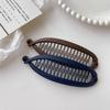 Japanese & Korean Fishtail Banana Clip - Vertical Updo Hair Accessory for Thick Hair