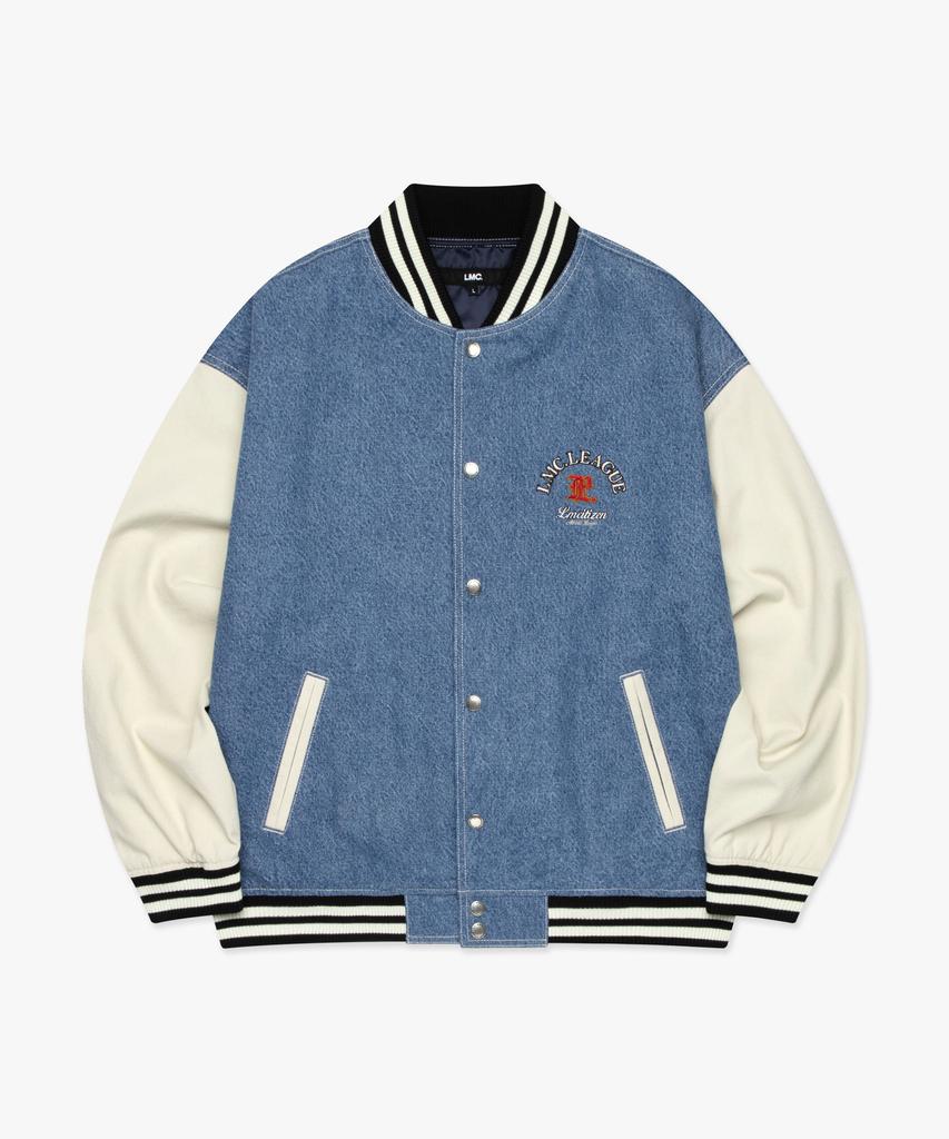 Lmc Denim Varsity Jacket Blue