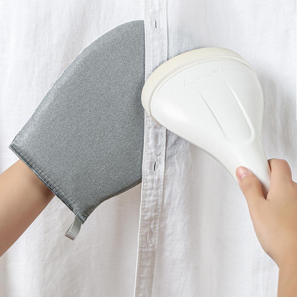 Household Insulated Handheld Ironing Tray Heat Resistant Garment Steamer Mitt Anti Steam Mini Ironing Board for Clothing Store