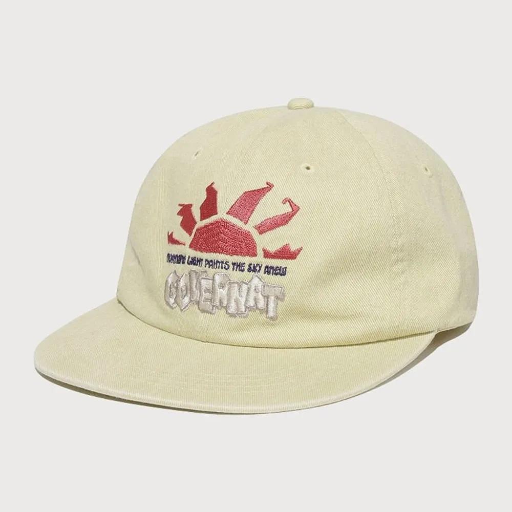 [COVERNAT] Artwork Graphic 6 PANEL Cap Yellow CO2606CA32YE