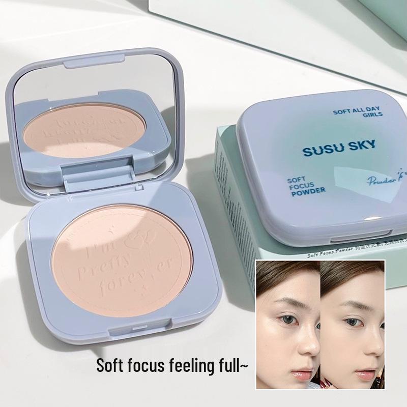 

SUSU SKY Легкая прессованная пудра: Фиксация чистого покрытия, Контроль жирности, Разглаживание пор, Маскировка, Водостойкий, Потостойкий, Не скатывается.
