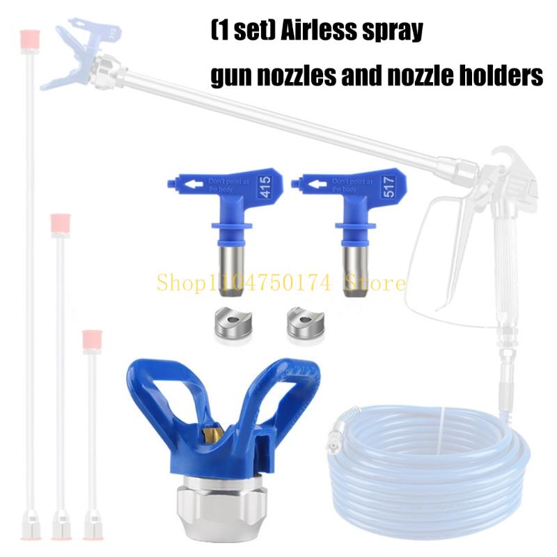 Airless Paint Sprayer Nozzle Set Assembly Corrosion Resistant Components Seamlessly Integration With Standard Equipment top sale