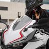 Motorcycle Side View Mirror for BMW M1000XR S1000XR Wind Wing Stealth Winglets Rearview Mirror Rotating HD Glass Reflector