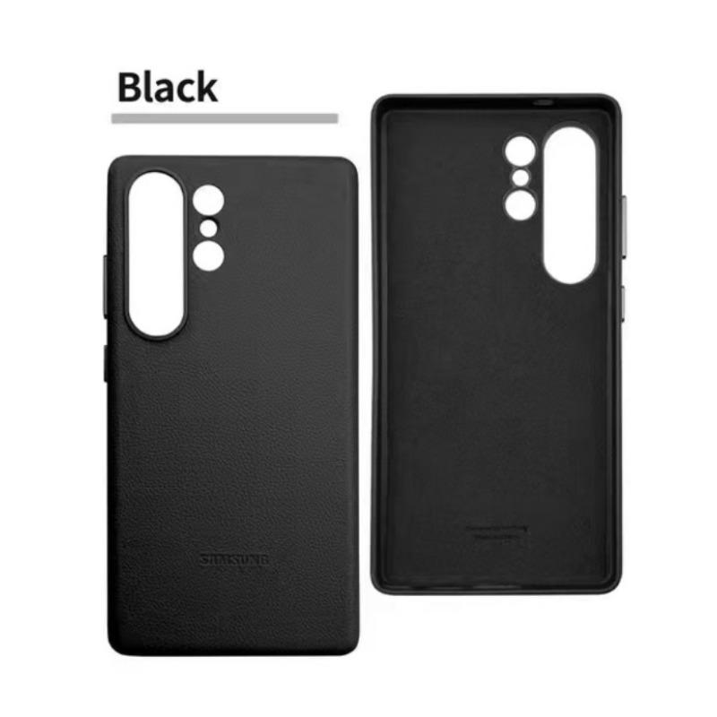Suitable for Samsung S25ultra Mobile Phone Case Official Same Leather S25 Full Cover Anti Fall S25 Protective Case