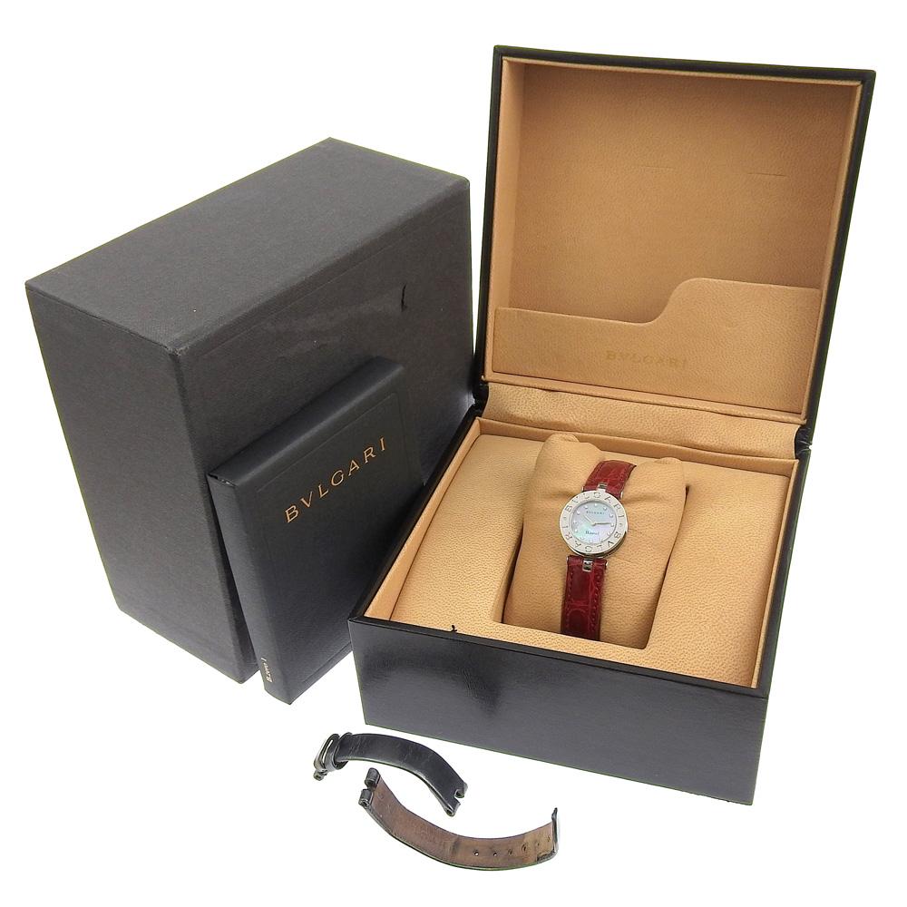 BVLGARI B-zero1 Watches BZ22S Be zero one Blue shellDial Stainless Steel Quartz Analog display Women Used