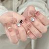 Frühling und Sommer Wind Tragen Nagel Reiner Wunsch Nagelpflaster Aufhellend Abnehmbares Nagelstück Langes und kurzes Nagelstück Fertigprodukt