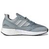 Adidas Originals ZX 1K Boost 2.0 Bequeme Sportliche Runde Zehenpartie Schnürschuhe Langlebig Low-Top Lifestyle Freizeitschuhe Damen Sneaker Hellblau GV8028