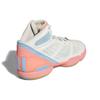 Adidas Adizero Rose 1.5 Restomod Off White Acid Red Men Sneakers Cream Bright-Cyan GY6487