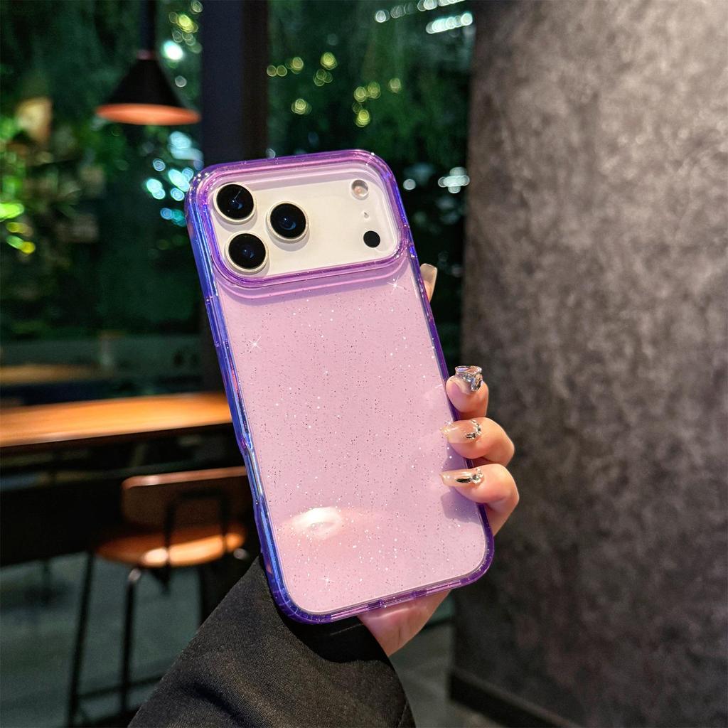 iPhone 17 Pro Max Starry Sky Glitter Case - High Transparency, Drop Protection, Fits 15 Pro Too