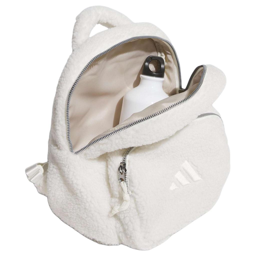 Adidas 9L Brand Logo Recycled Polyester Backpack Women Backpacks Han-Jade-White KB5958