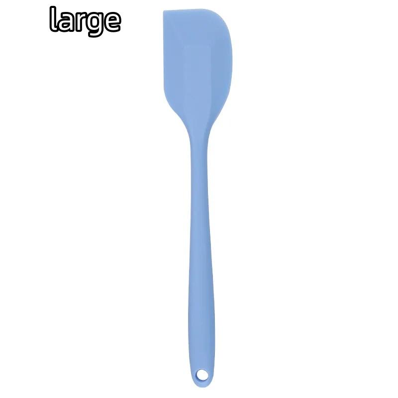 Food Grade Spatula Silicone Spatula Cream Scraper Stirring Knife  Butter Pastry Blenders Salad Mixer  Kitchen Tool Baking Tools