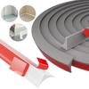 Silicone Caulk Strip Flexible Shower Threshold Durable Water Dam Barrier  Floor Edge