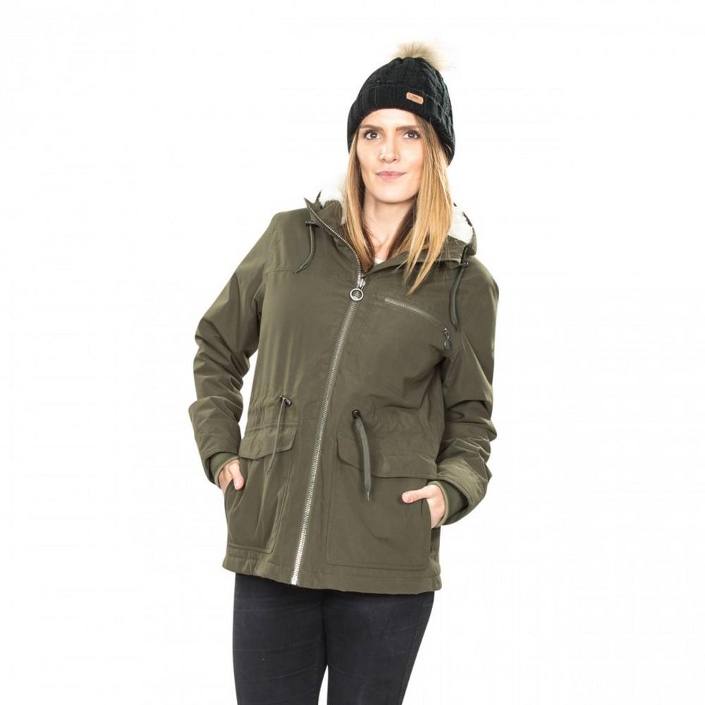 TRESPASS Wasserdichte Parka-Jacke für Damen/Damen von Forever