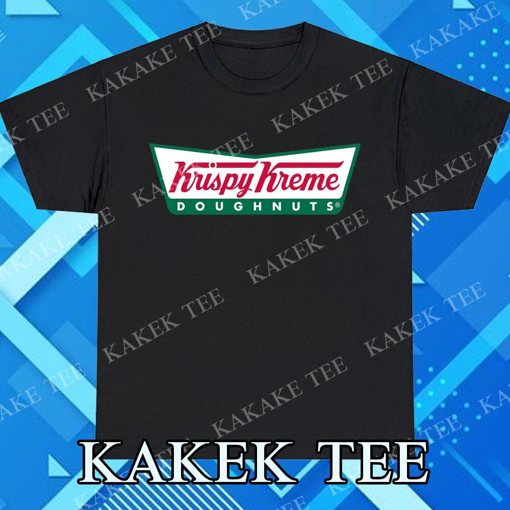 New Krispy Kreme Doughnuts Restaurant Logo T-Shirt Funny Size S to 5XL S