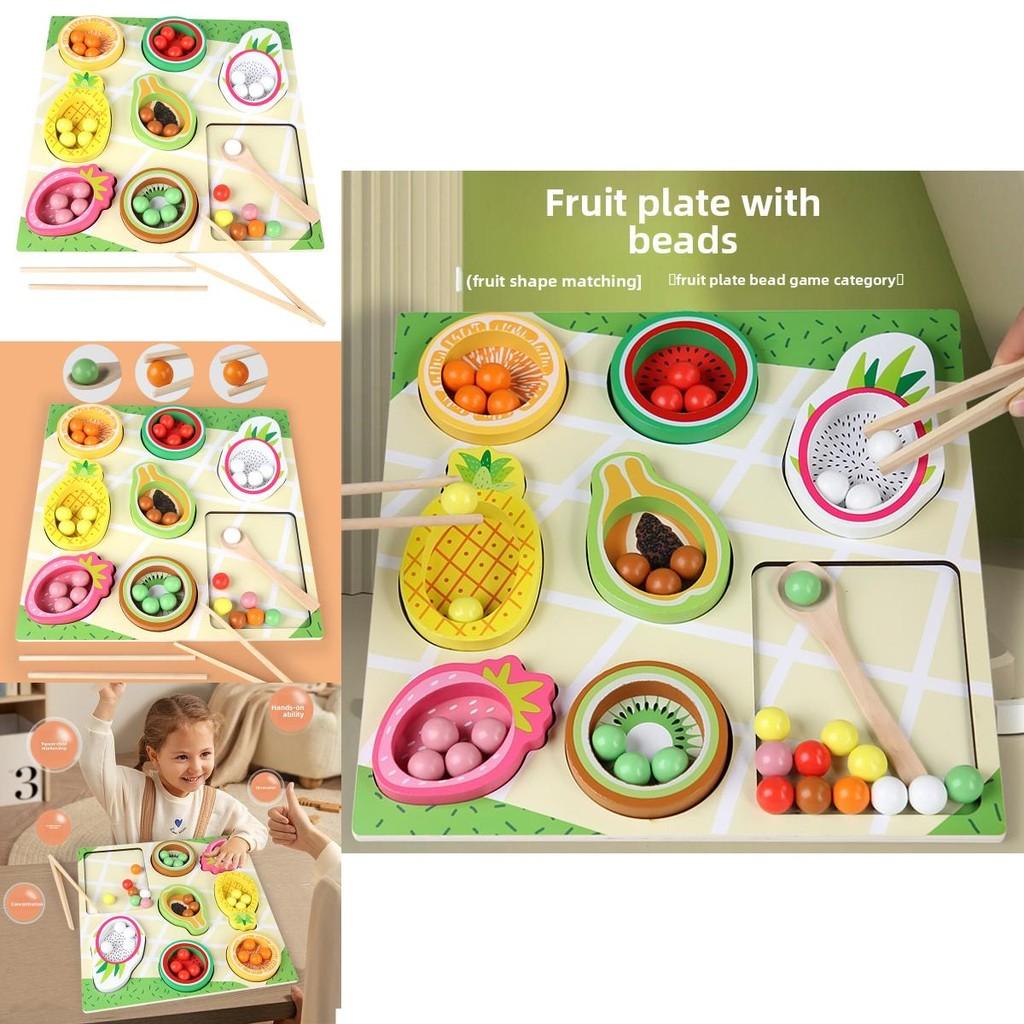 Wooden Puzzle Toy For Kids With Color Sorting And Fine Motor Skills Development For Educational Play