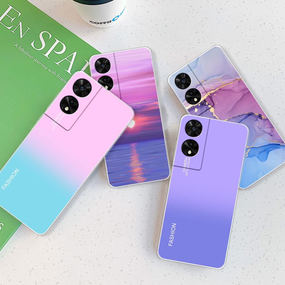 For TCL 505 T509K T5094 Case For TCL 501 Cover Shockproof Clear Soft Silicone Phone Case For TCL505 /TCL501 Fashion Bumper Funda