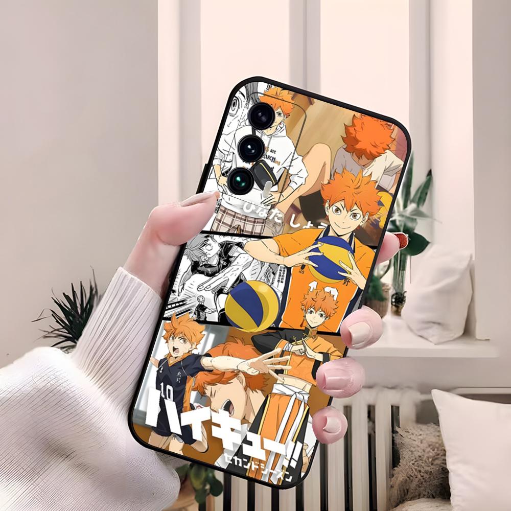 Anime A-Haikyuu Phone Case For Samsung S26 S25 Edge S24 S23 S22 S21 S20 Ultra Plus Fe A55 56 15 4G 5G Galaxy Silicon Cover