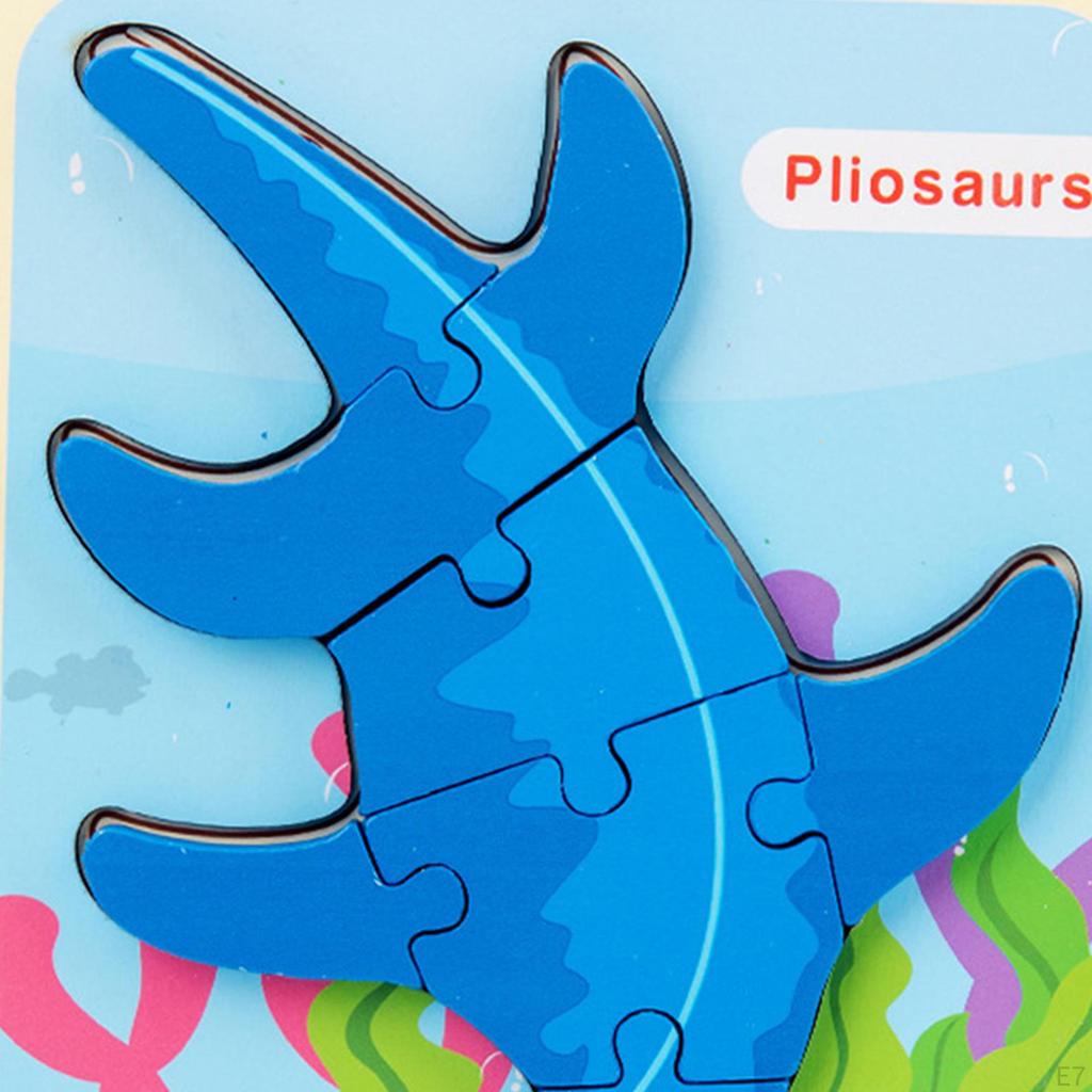 Wooden Interesting Puzzle Dinosaur