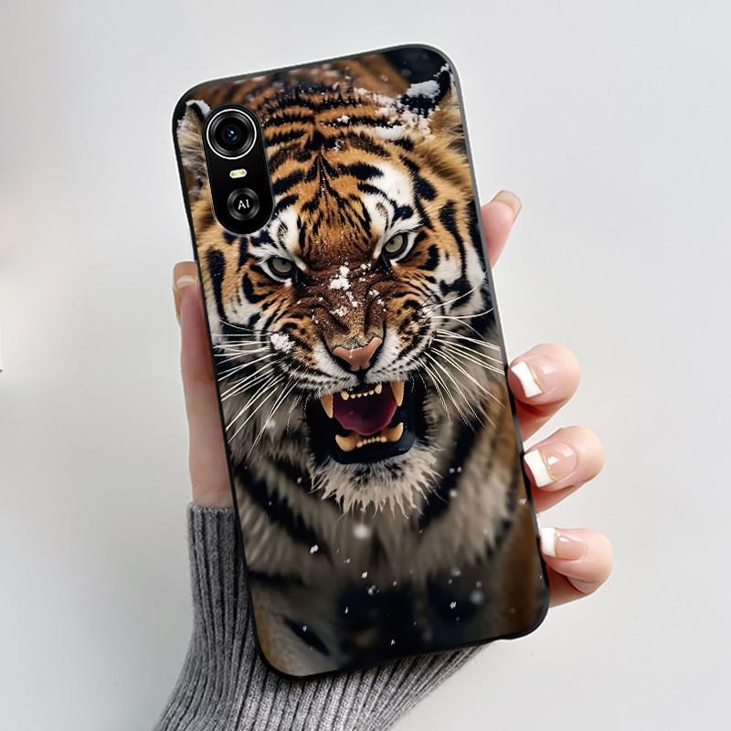 For ZTE Blade A31 Plus / BladeA31 Case Matte Black Aesthetic Luxury Cute Cool Boys Girls Pattern Casing Soft Silicone Back Cover