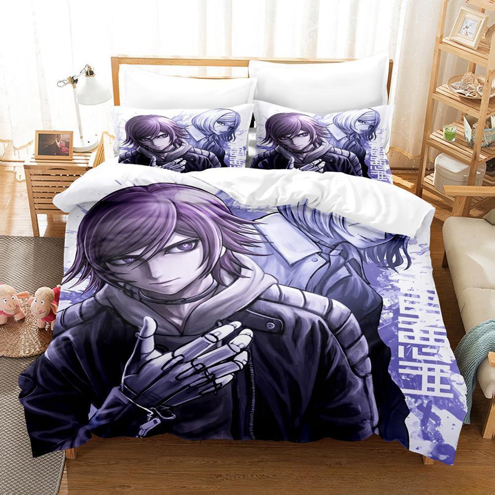 Akudama Drive Bedding Set Single Twin Full Queen King Size Bed Set Adult Kid Bedroom Duvet cover Sets 3D Anime Bed Sheet Set