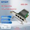 GITSTAR GEE-104 Quad-Port Gigabit PCIe Network Card (CN Version)