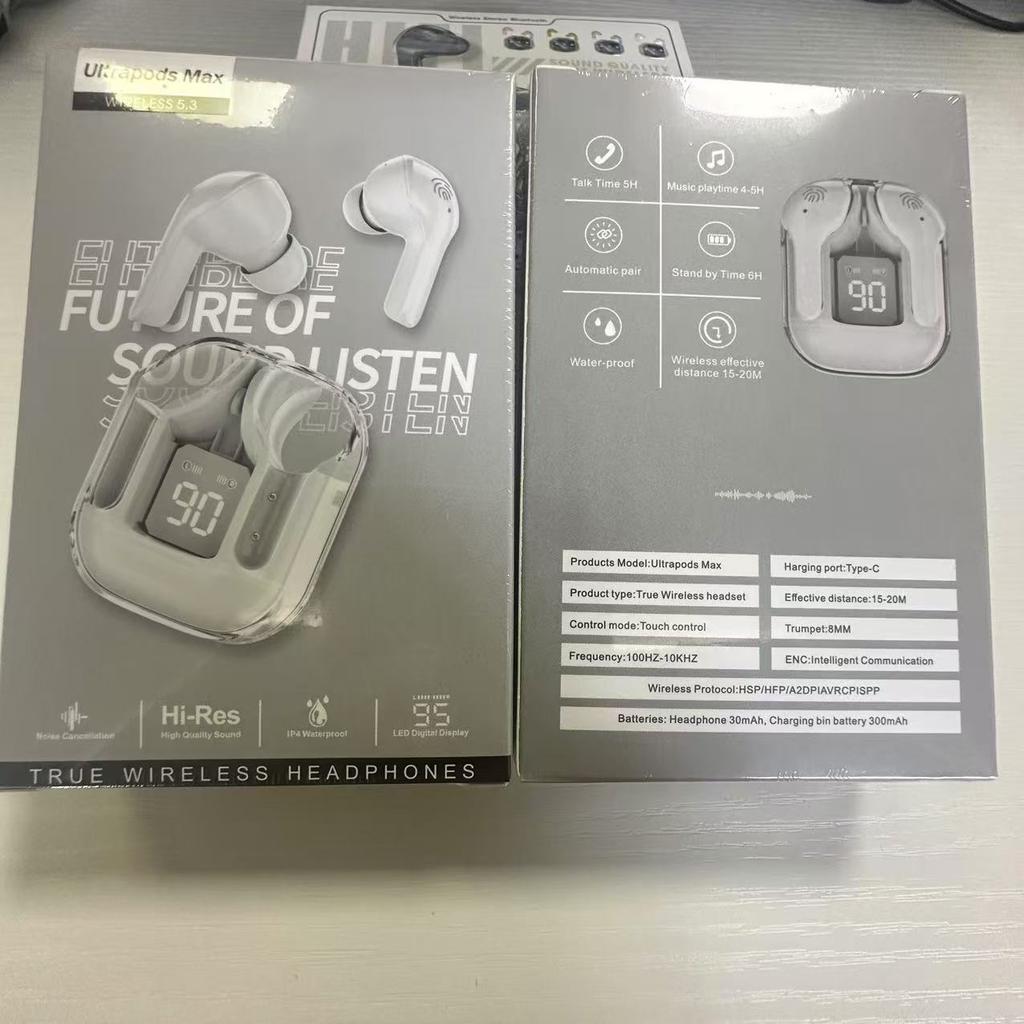 Fone de ouvido sem fio Bluetooth esportivo com cancelamento de ruído intra-auricular de alta qualidade de som, alto nível de aparência, corrida esportiva