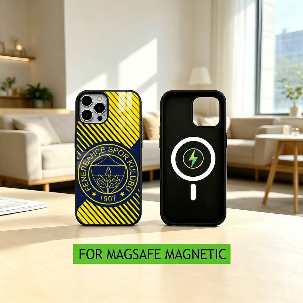 F-fenerbahce-E T-turkey-PC Phone Case For iPhone17,16,15,14,13,12,11 Plus,Pro Magnetic For Magsafe Wireless Charging iPhone17Pro